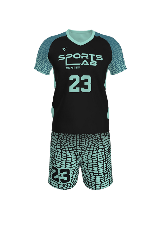 Sports Lab Soccer Goalkeeper Uniform (Black Color)